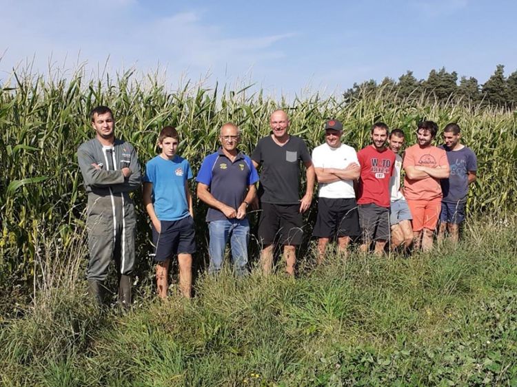 Essais. Groupe d’éleveurs de Saugues, une zone plus humide très sensible au gel. Le choix de parcelles exposées au vent pour chasser l’humidité autorise une récolte estimée entre 9 et 10 tMS.
© Patrice Mounier
Essais. Groupe d’éleveurs de Saugues, une zone plus humide très sensible au gel. Le choix de parcelles exposées au vent pour chasser l’humidité autorise une récolte estimée entre 9 et 10 tMS.
© Patrice Mounier